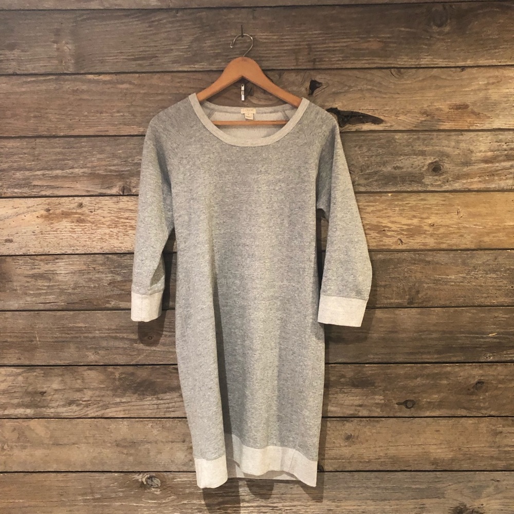 J. Crew Sweatshirt dress size small